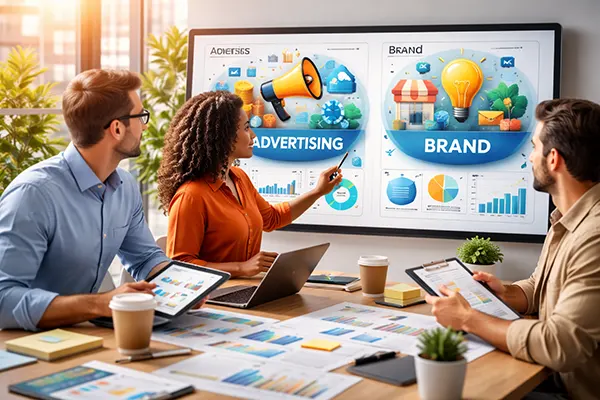 Advertising performance chart