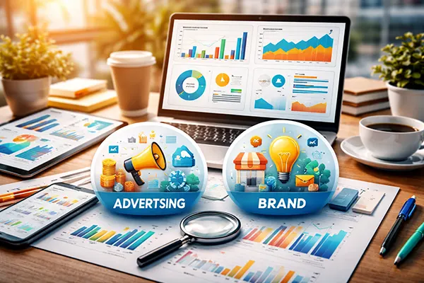 Advertising performance chart